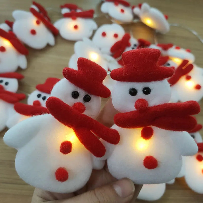 SnowmanGlow | Plush Snowman Party Lights 4