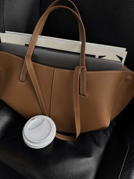 Classic Ladies Leather Shoulder Bag