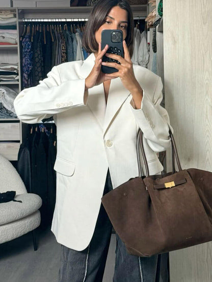 Chic Suede Tote Bag for Women
