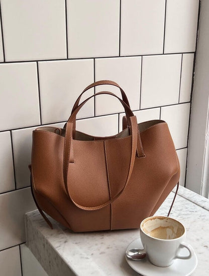 Classic Ladies Leather Shoulder Bag