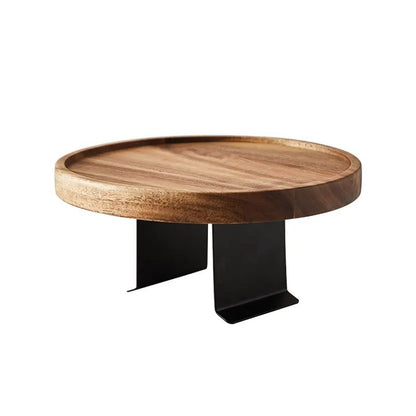 Sturdy Wooden Sofa Tray Table
