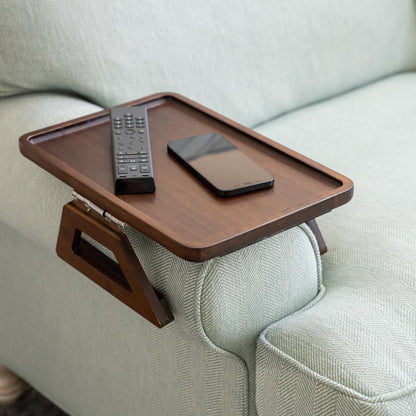 Comfortable Sofa Armrest Tray Table for Drinks & Snacks