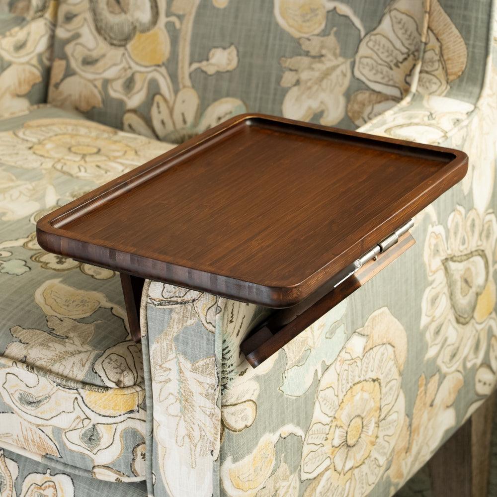 Comfortable Sofa Armrest Tray Table for Drinks & Snacks