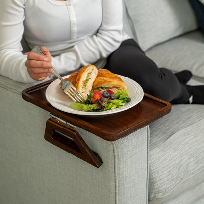 Comfortable Sofa Armrest Tray Table for Drinks & Snacks