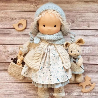 Soft Plush Toys Waldorf Handmade Cute Cotton Stuffed Plush Doll Packaging Dolls Fabricchanging Box Best Children Birthday Gifts 20