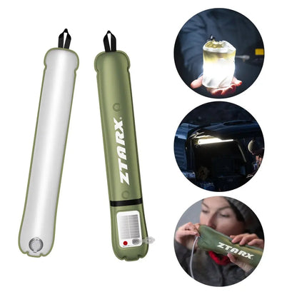 Portable Solar Powered LED Camping Light