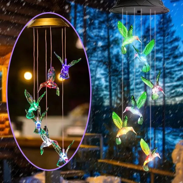 Outdoor Solar Powered Bird Lights