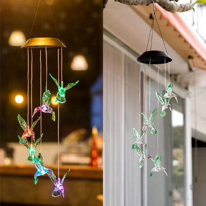 Outdoor Solar Powered Bird Lights