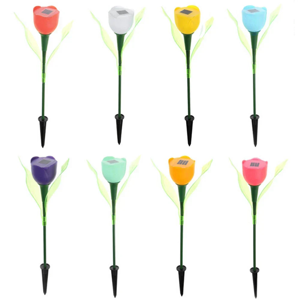 Colorful Outdoor Solar Garden Lights