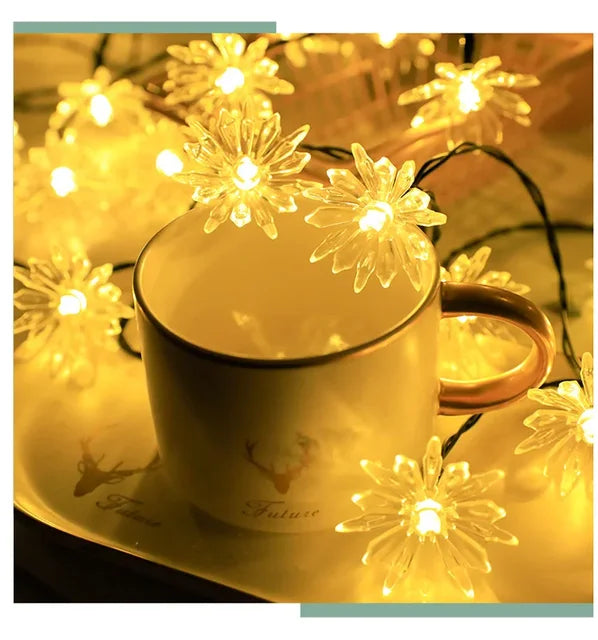 Soft Pink String Fairy Lights