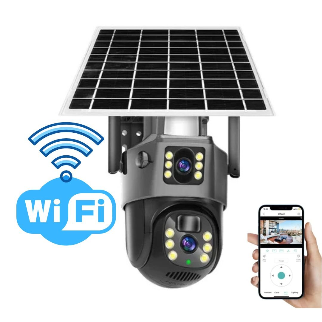 SolarGuard | Advanced Wireless 4K Home Security Camera with Panoramic View 2