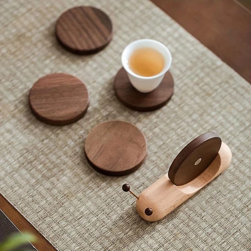 Modern Wooden Coasters - Protective Table Tops