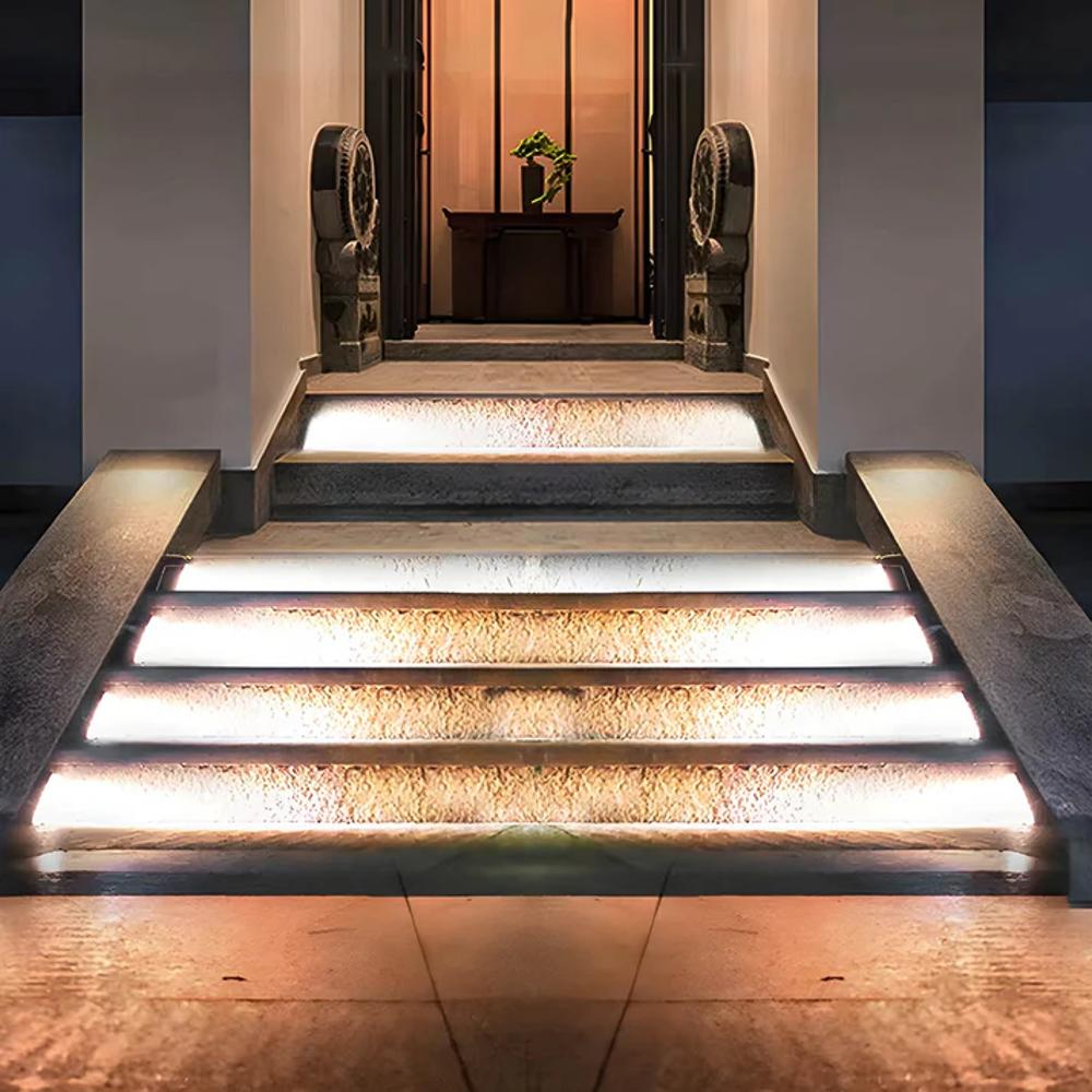 Solar lamps for outdoor stairs 4