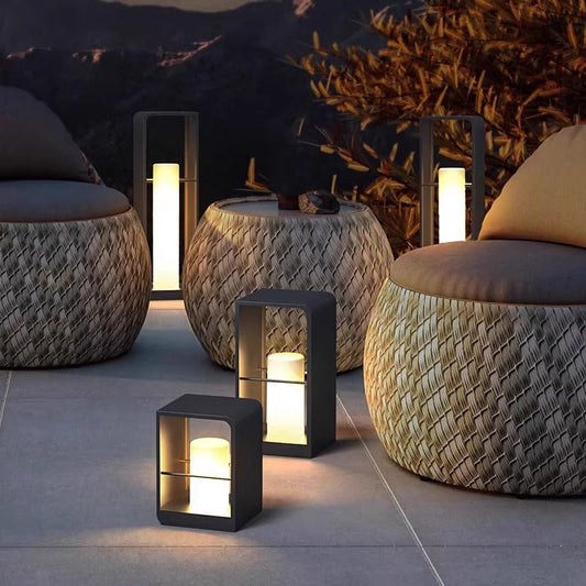 Simple Solar Powered Garden Lights - Fesara