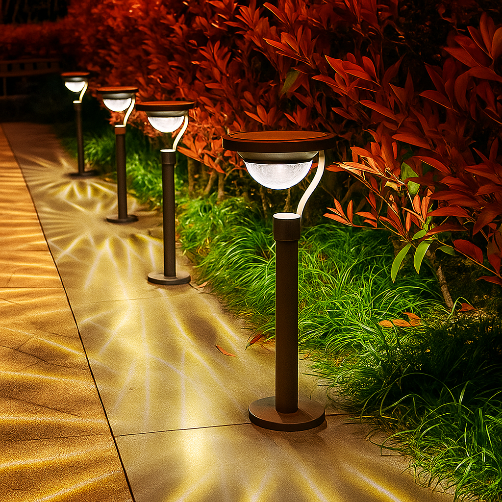 Stylish Outdoor Solar Pathway Lights - Fesara