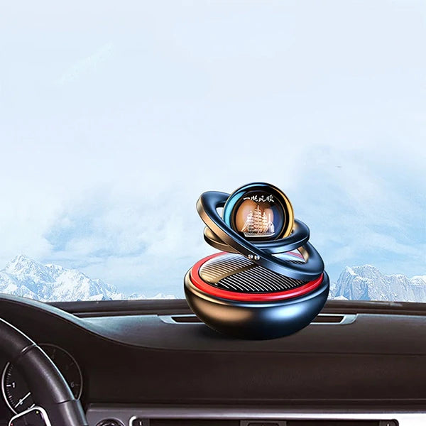 SolaraFresh | Eco-Friendly Stylish Solar-Powered Car Air Freshener 3