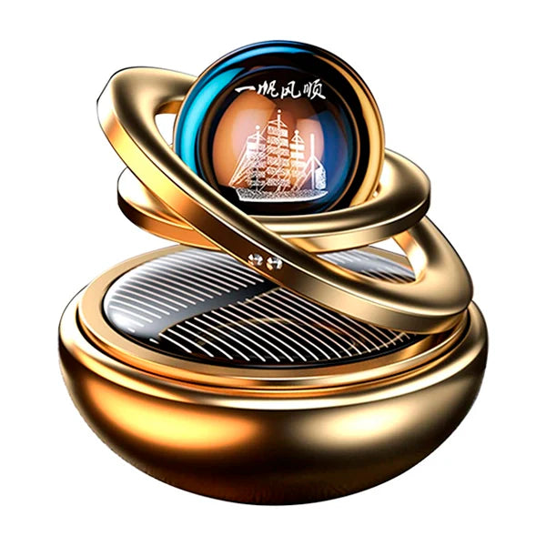 SolaraFresh | Eco-Friendly Stylish Solar-Powered Car Air Freshener 4