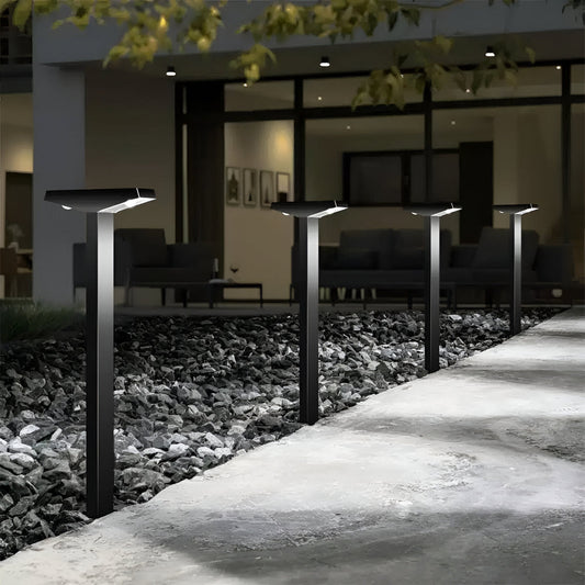 Solar Powered Garden Path Lights with Waterproof Design - Fesara
