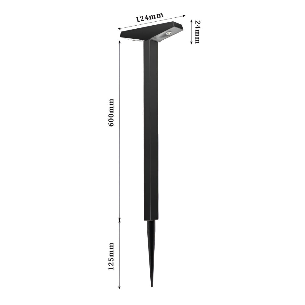 Solar Powered Garden Path Lights with Waterproof Design