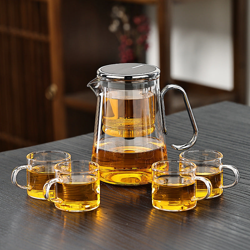 Premium Glass Teapot with Stainless Steel Infuser