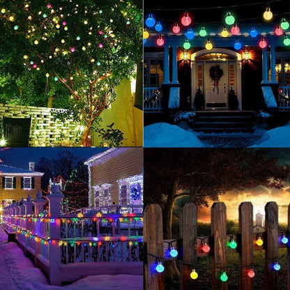 Outdoor Waterproof Solar String Lights - LED Garden Lights