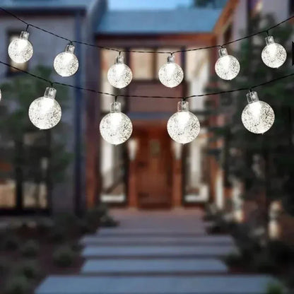 Outdoor Waterproof Solar String Lights - LED Garden Lights