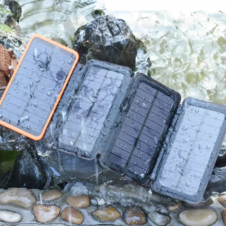 Portable Solar Powered Battery Charger