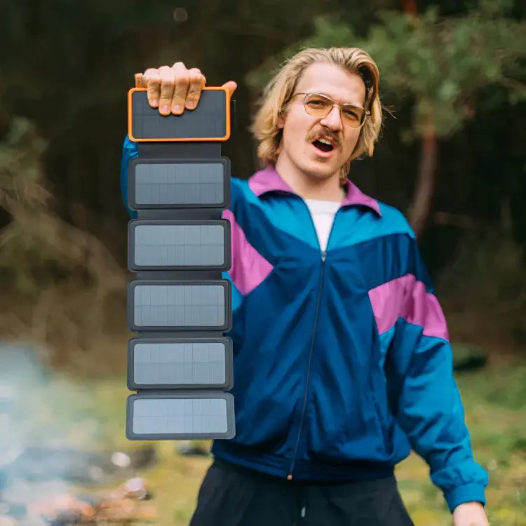 Portable Solar Powered Battery Charger
