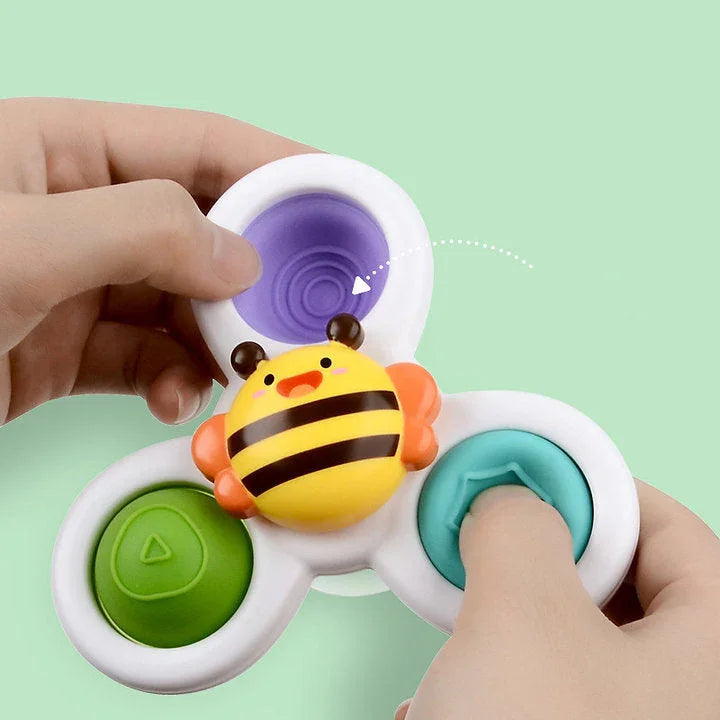 Portable Spin Stick Car Playset - 3 Pack