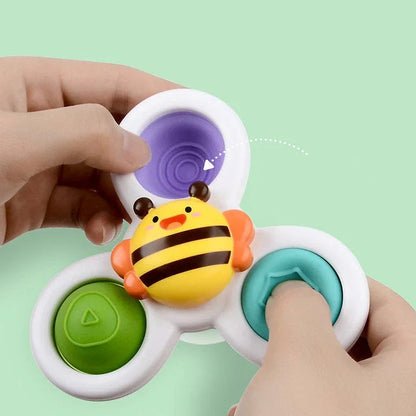 Portable Spin Stick Car Playset - 3 Pack