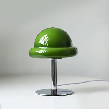 Galaxy Glass Desk Lamp with Silver Finish