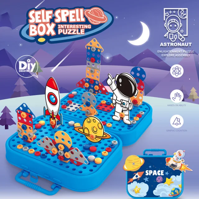 Colorful Glass Mosaic Art Set - Fesara