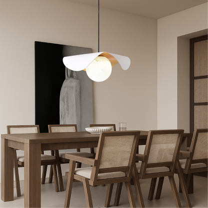 Spanish marble ball pendant lamp 3