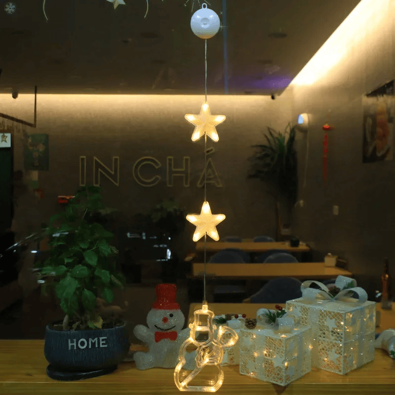 SparkleLights | Snowflake Star LED Lamp 34