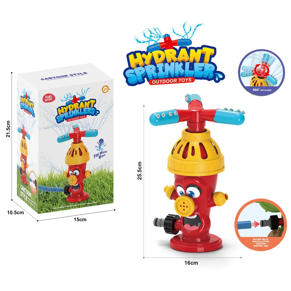 Fun Kids Fountain with Cute Fire Hydrant Design