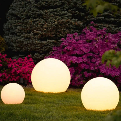 Colorful Outdoor Solar LED Globe Light