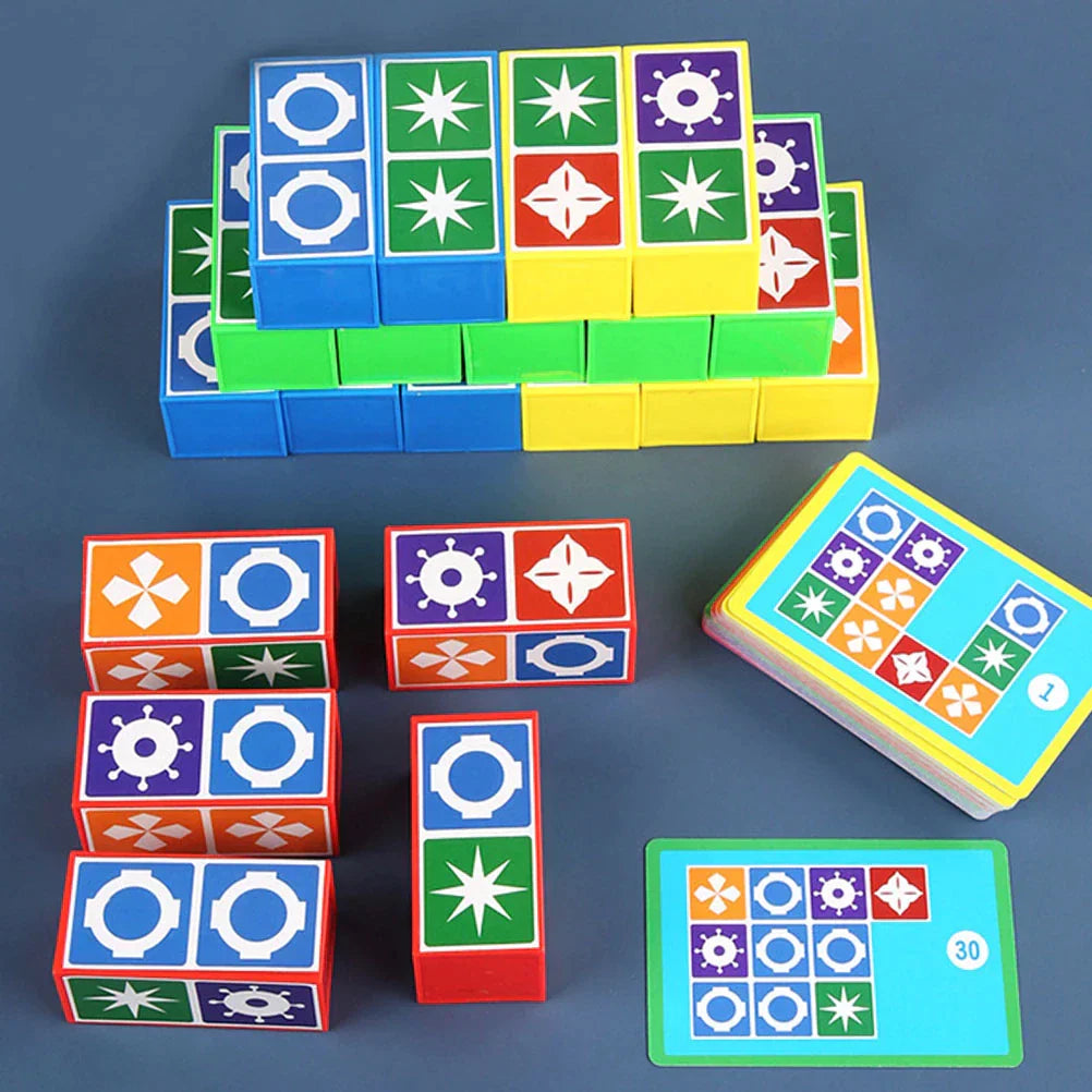 Colorful Wooden Block Puzzle - Fesara
