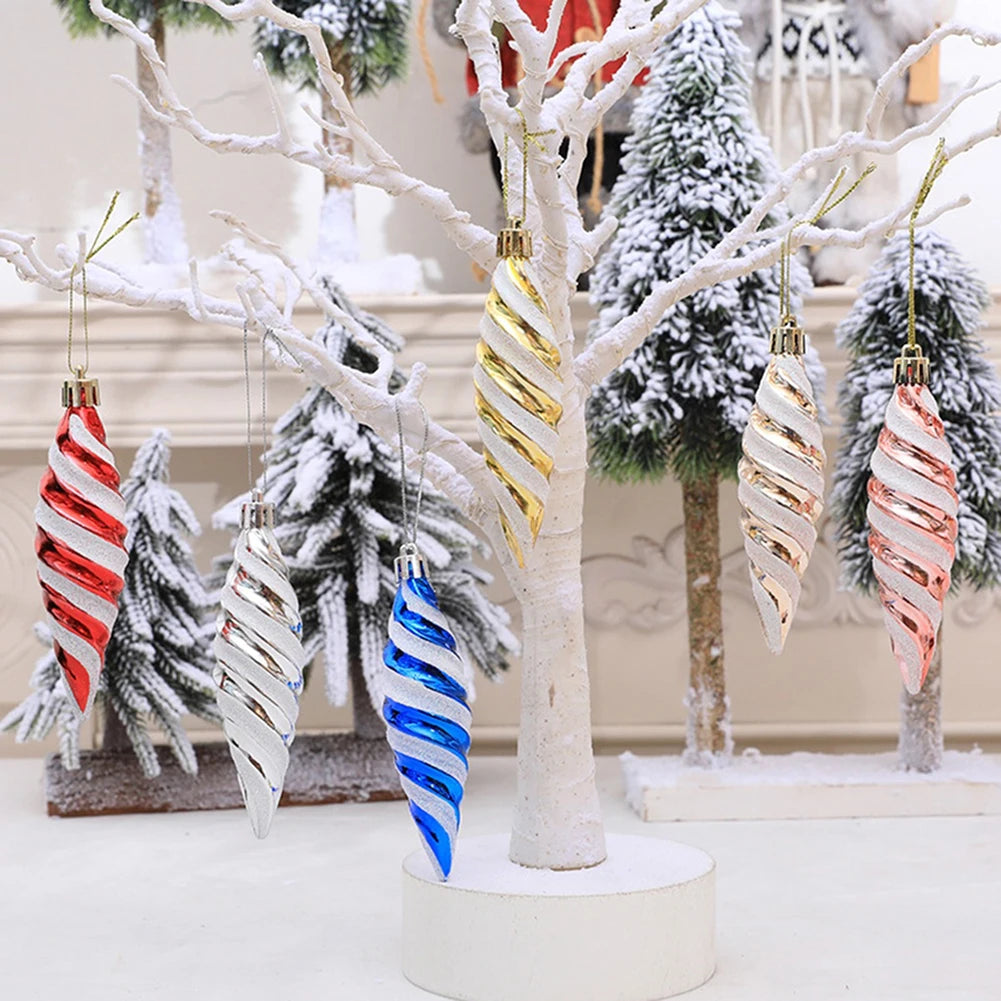 Spiral Ornaments | Christmas Ball Hanging Pendant 1