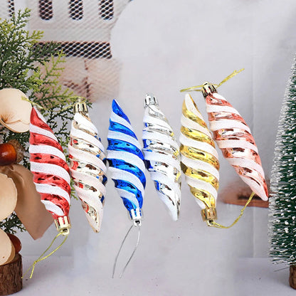 Spiral Ornaments | Christmas Ball Hanging Pendant 2