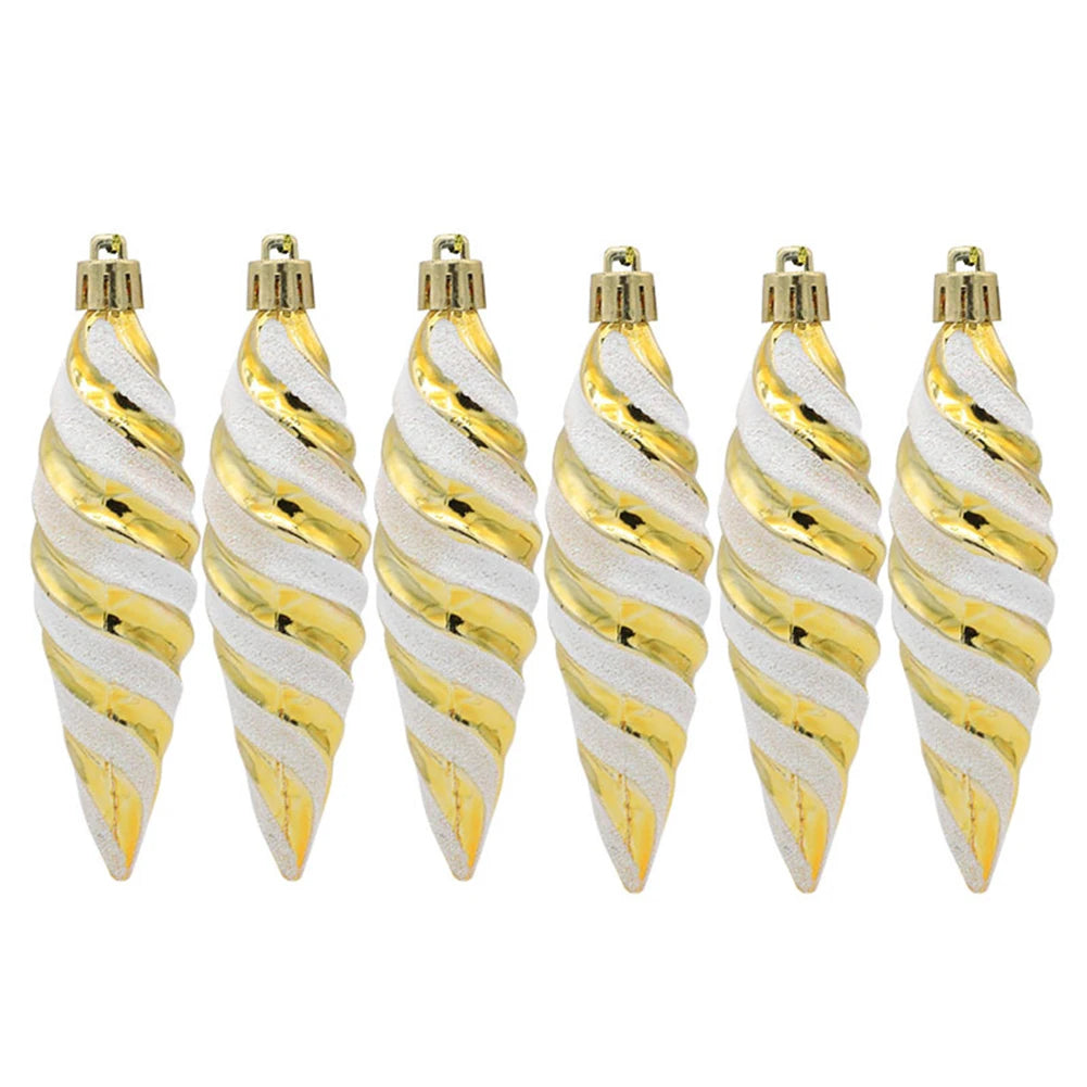 Spiral Ornaments | Christmas Ball Hanging Pendant 6