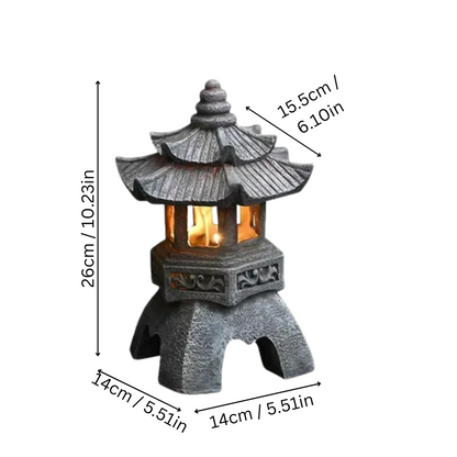 Decorative Sun Tower Figurine - Fesara
