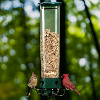 Wild Bird Feeder with Squirrel Proof Spin Tray - Fesara