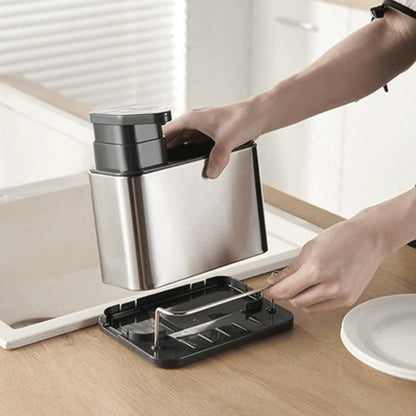 Stainless Steel Kitchen Sink Organizer & Soap Holder