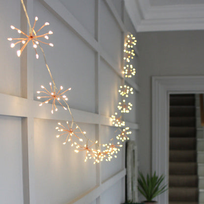 Warm White Copper Fairy String Lights for Home Decor - Fesara