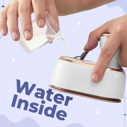 Compact Handheld Garment Steamer for Smooth Clothing