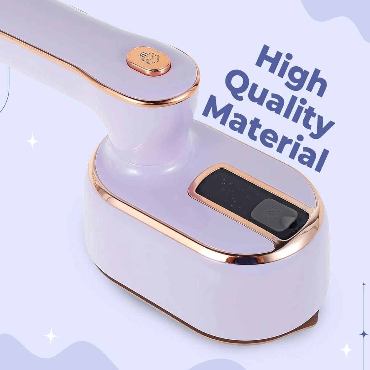 Compact Handheld Garment Steamer for Smooth Clothing