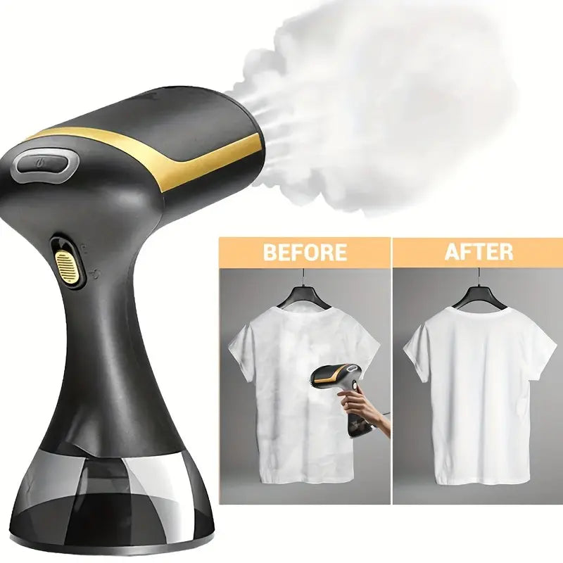 SteamLuxe | Portable Clothes Steamer – Handheld Fabric Iron for Quick Wrinkle Removal 4