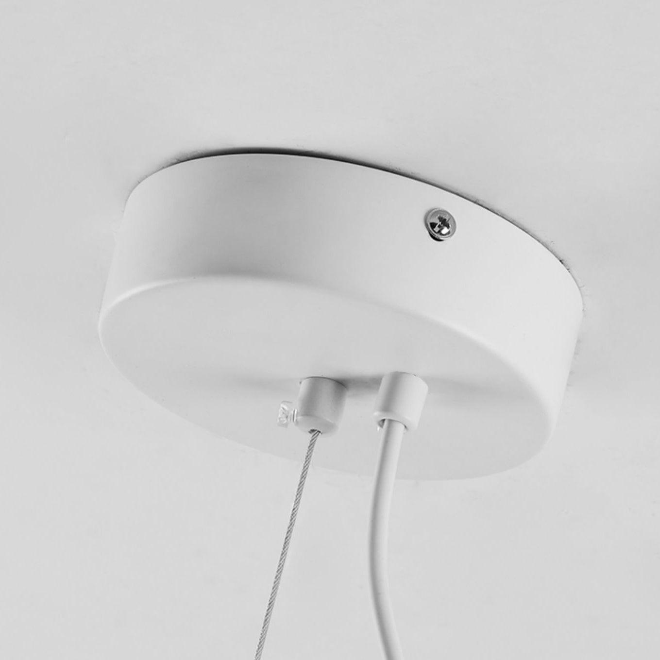 Warm Hanging Drop Light