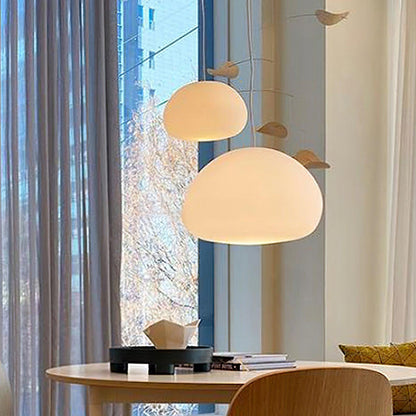 Warm Hanging Drop Light