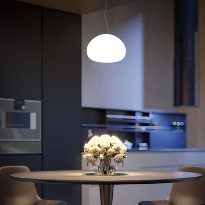 Warm Hanging Drop Light